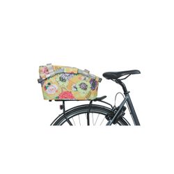 Cestino posteriore BASIL "Bloom Field Carry All" MIK, 22L, giallo