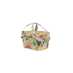 Cestino posteriore BASIL "Bloom Field Carry All" MIK, 22L, giallo