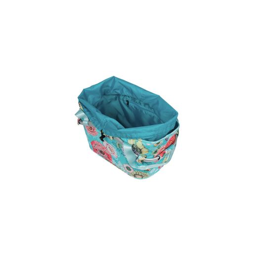 Cesta trasera BASIL "Bloom Field Carry All" MIK, 22L, Azul