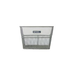 Cesta trasera BASIL "Cento", montaje fijo, verde oliva
