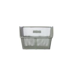 Cesta trasera BASIL "Cento", montaje fijo, verde oliva