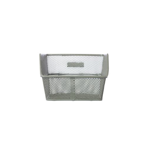Cesta trasera BASIL "Cento", montaje fijo, verde oliva