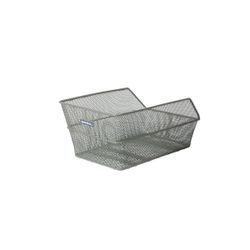 Cesta trasera BASIL "Cento", montaje fijo, verde oliva