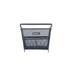 Cesta trasera BASIL "Cento" Multisistema NX, negra
