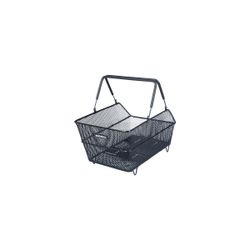 Cesta trasera BASIL "Cento" Multisistema NX, negra