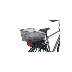 Cesta trasera BASIL "Cento" Multisistema NX WSL, negra