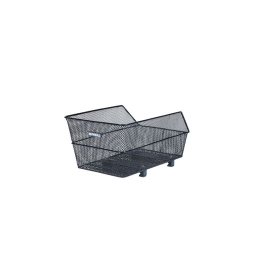 Cesta trasera BASIL "Cento" Multisistema NX WSL, negra