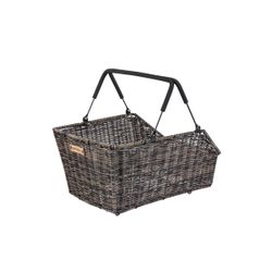 Cesta trasera BASIL "Cento Rattan Look" MIK, ratán, marrón natural