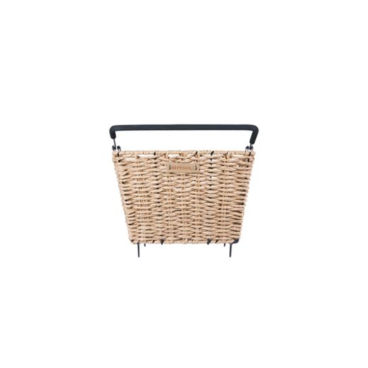 Cestino posteriore multisistema NX BASIL "Cento Rattan Look", rattan, seagrass