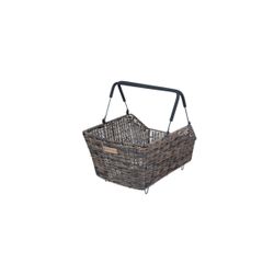 Cesta traseira BASIL "Cento Rattan Look" Multisystem NX, rattan, marrom natural