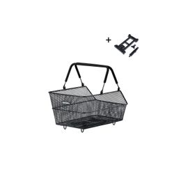 Cesta trasera BASIL "Cento S" MIK, negra