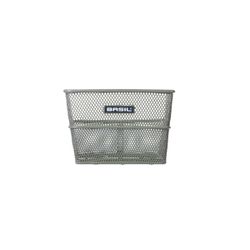 Cesta trasera BASIL "Cento S", montaje fijo, verde oliva