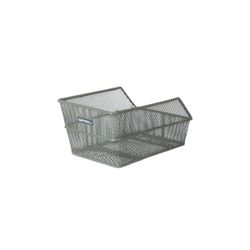 Cesta trasera BASIL "Cento S", montaje fijo, verde oliva