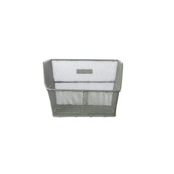 Cesta trasera BASIL "Cento S", montaje fijo, verde oliva