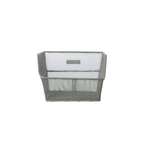 Cesta trasera BASIL "Cento S", montaje fijo, verde oliva