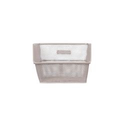 Cesta trasera BASIL "Cento S", nude metalizado