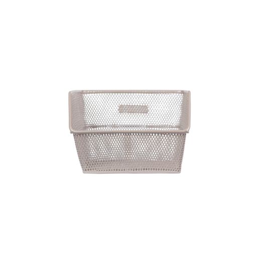 Cesta trasera BASIL "Cento S", nude metalizado