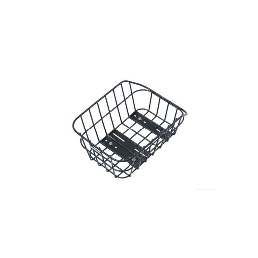 Cesta trasera BASIL "Cento" WSL, aluminio, 22L, negra