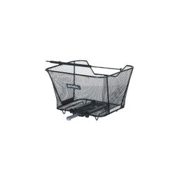 Cesta trasera BASIL "Lesto" MIK , negra