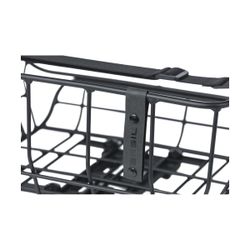 Cesta trasera BASIL "Portland" MIK, 25L, negro mate