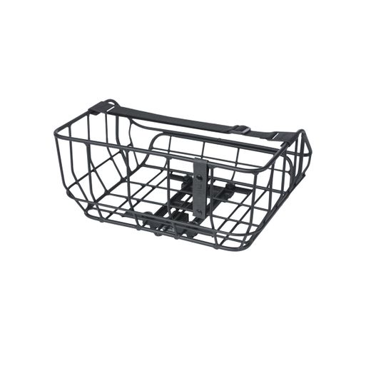 Cesta trasera BASIL "Portland" MIK, 25L, negro mate