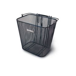 BASIL Cardiff rear basket, black