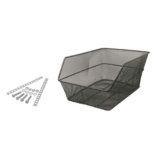 Cistell del darrere bici quadrat negre