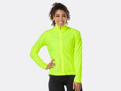 Chaqueta bontrager vella windshell mujer xs amarillo fluorescente