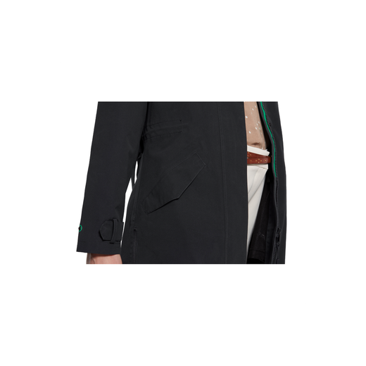 Chaqueta impermeable BASIL "Mosse" para mujer, negra, XXL