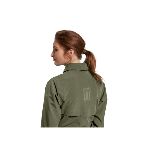 Chaqueta impermeable BASIL "Mosse" para mujer, verde oliva, L