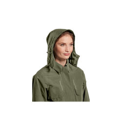 Chaqueta impermeable BASIL "Mosse" para mujer, verde oliva, L
