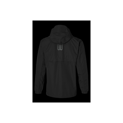 Chaqueta impermeable "Hoga" unisex, Negra, S