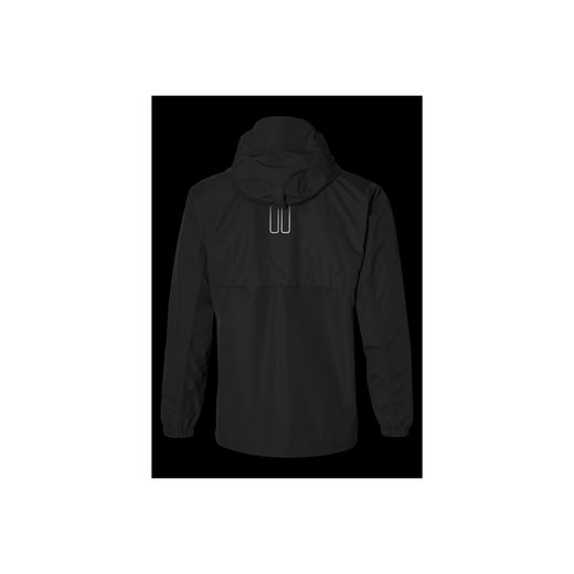 Chaqueta impermeable "Hoga" unisex, Negra, XXXL