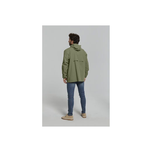 Chaqueta impermeable "Hoga" unisex, Oliva, XL