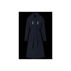 Chaqueta impermeable "Mosse" para mujer, Azul medianoche, XL