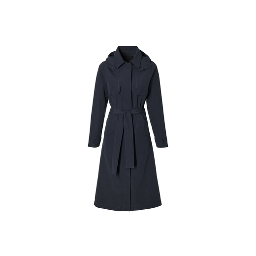 Chaqueta impermeable "Mosse" para mujer, Azul noche, M