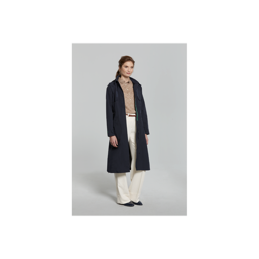 Chaqueta impermeable "Mosse" para mujer, Azul noche, M