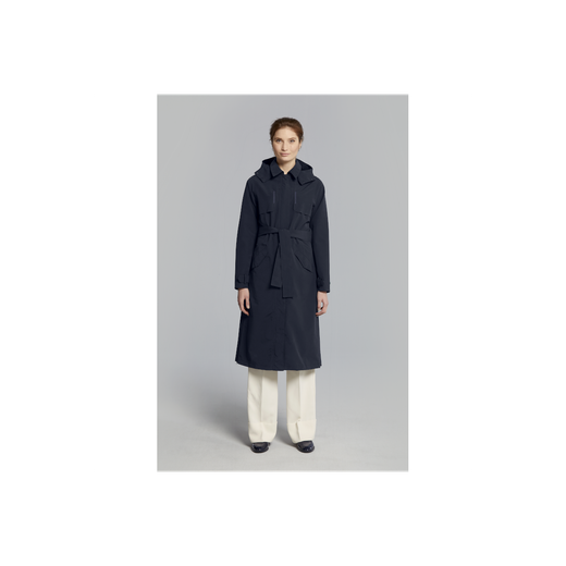 Chaqueta impermeable "Mosse" para mujer, Azul noche, S