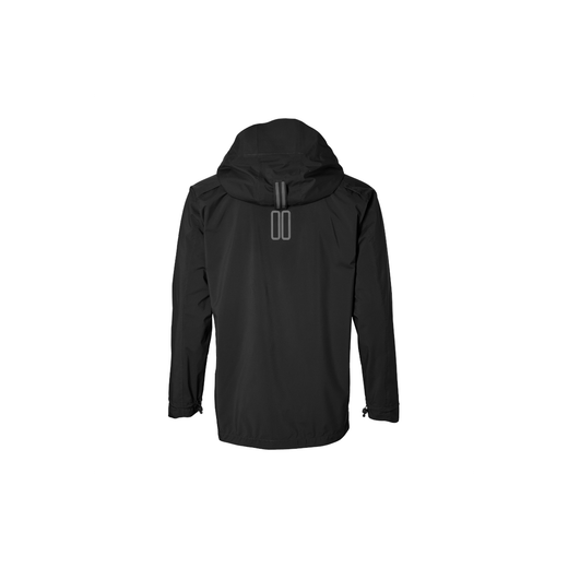 Chaqueta impermeable "Skane" para hombre, Negra, L
