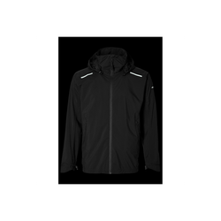 Chaqueta impermeable "Skane" para hombre, Negra, S