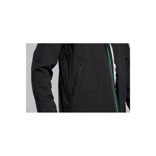 Chaqueta impermeable "Skane" para hombre, Negra, S