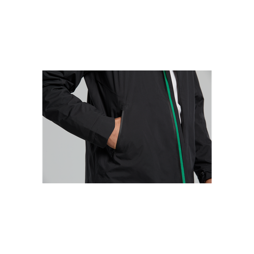 Chaqueta impermeable "Skane" para hombre, Negra, XXXL