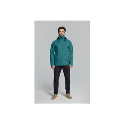 Chaqueta impermeable "Skane" para hombre, Verde, S