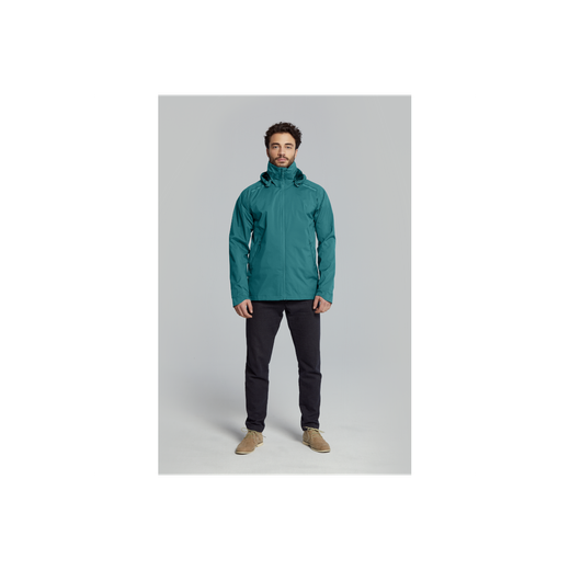 Chaqueta impermeable "Skane" para hombre, Verde, S