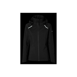 Chaqueta impermeable "Skane" para mujer, Negra, M
