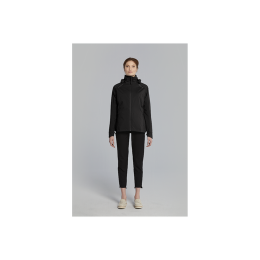 Chaqueta impermeable "Skane" para mujer, Negra, M