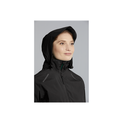 Chaqueta impermeable "Skane" para mujer, Negra, S