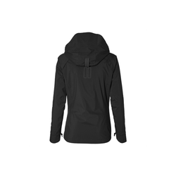 Chaqueta impermeable "Skane" para mujer, Negra, XL