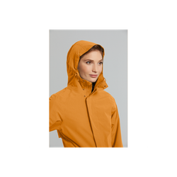Chaqueta parka impermeable BASIL "Mosse" para mujer, Ocre, XS