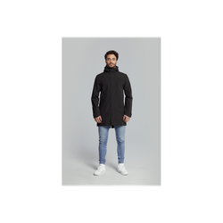 Chaqueta parka impermeable "Mosse" para hombre, Negra, L